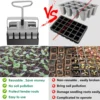Garden Metal Micro 3/4inch Cell Block Mini Handheld Manual Blocker 20 Seed Maker New Soil Blocking Tool 1