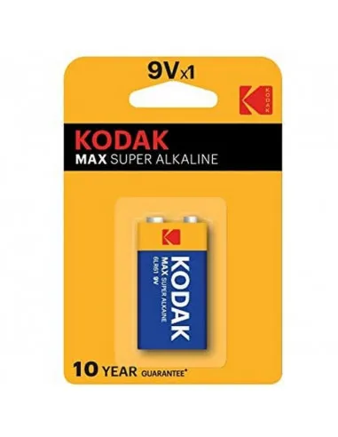 Batteria Alcaline Kodak Max 9V Lr61 2 Unità-- Le Nei Batterie Comunemente Sensori Movimento Radiocomandi Bilance Elettroniche Giocattoli Caratteristic