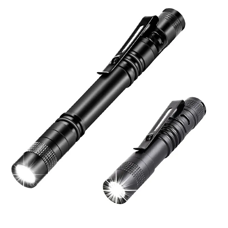  Mini Portable LED Pen Light Pocket Ultra Bright High Lumens Handheld Flashlight Linterna Torch For Camping Outdoor Emergency 