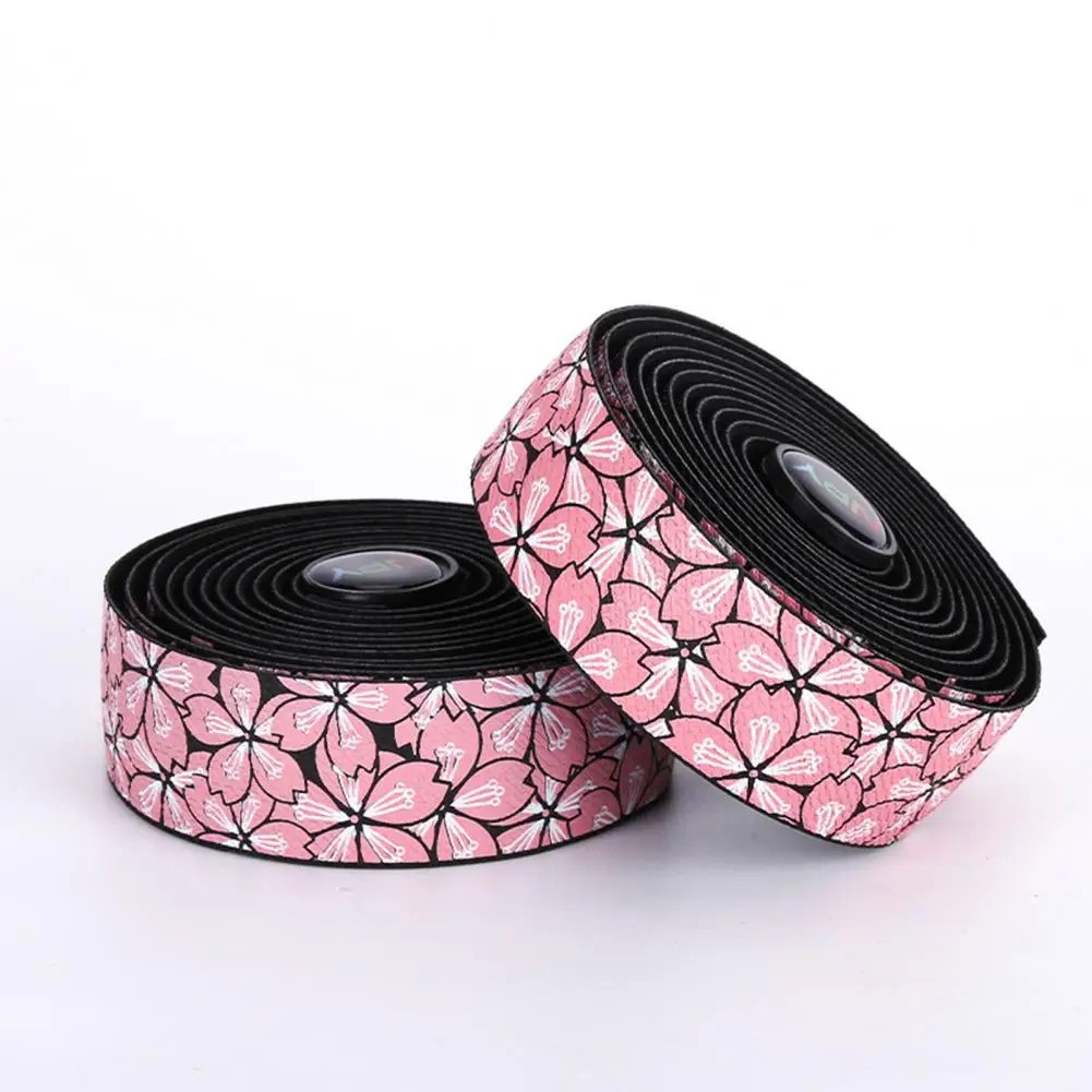 Sweat-absorbing Handlebar Tape Premium Bicycle Handlebar Tape Set Non-slip Sweat-absorbent Grip Wrap for Shockproof Comfort