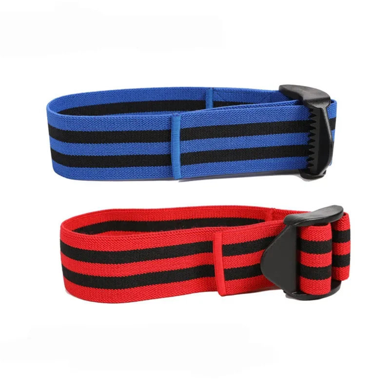 BFR Bands Blood Blocking Training with Weight Lifting Exercises, Muscle Straps, Arms Growth without Lifting Heavy Weight, 1 Pair