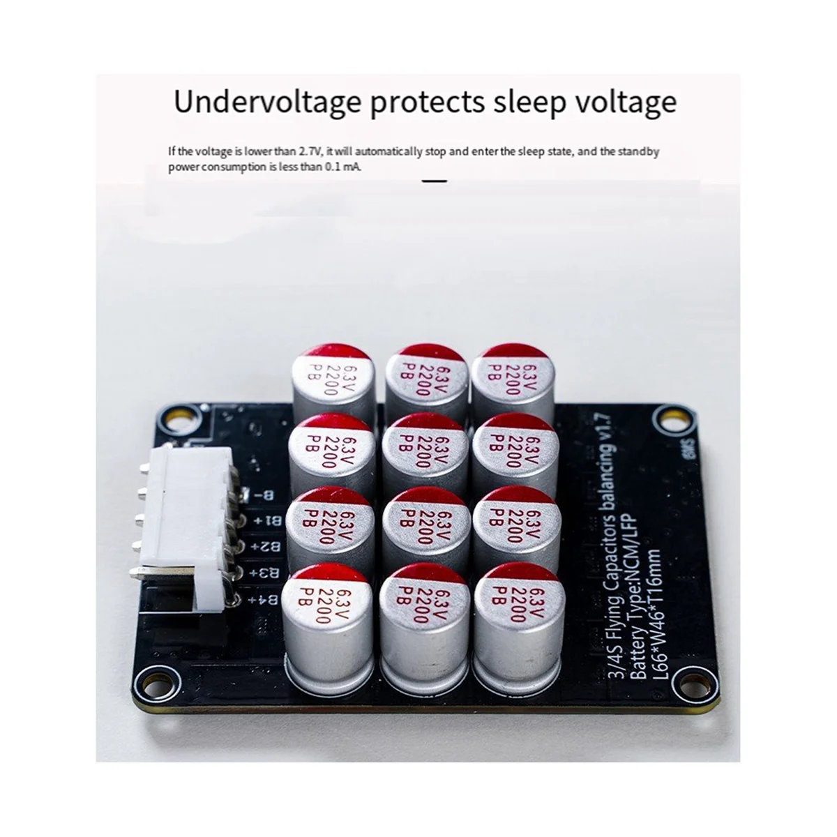 5.5A Current Active Balancer 6S Equalizer Lithium Ion Lifepo4 LTO Lithium Battery Active Equalizer Balance Board
