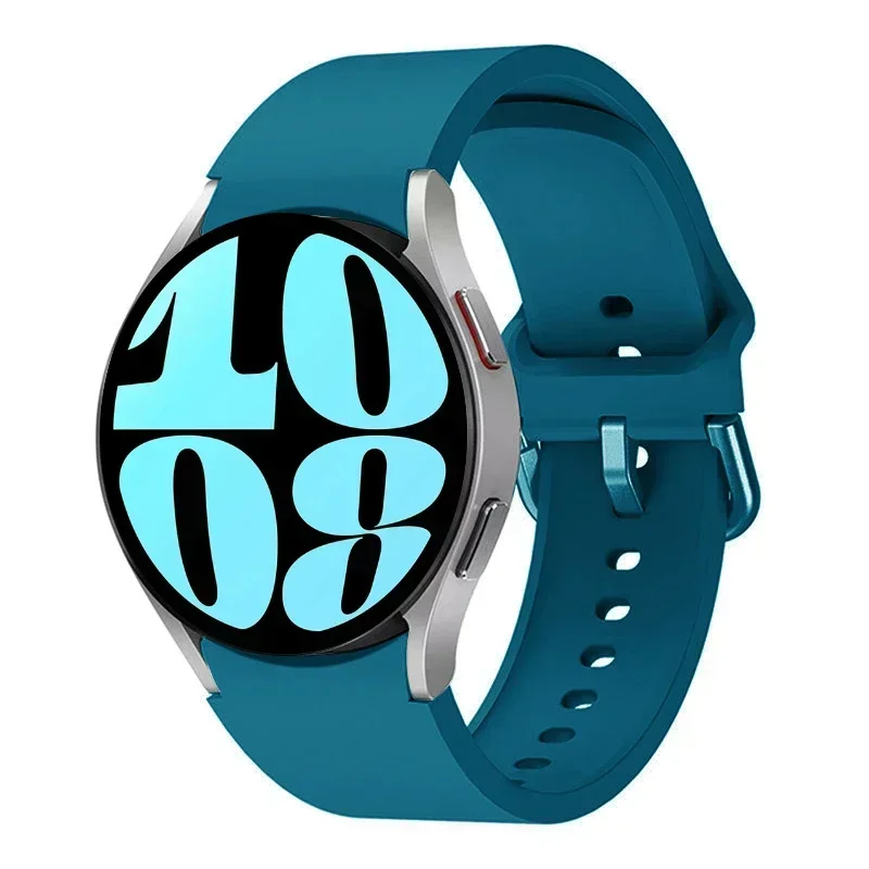 Sleek 20mm Silicone Watch Strap - Premium Wristband