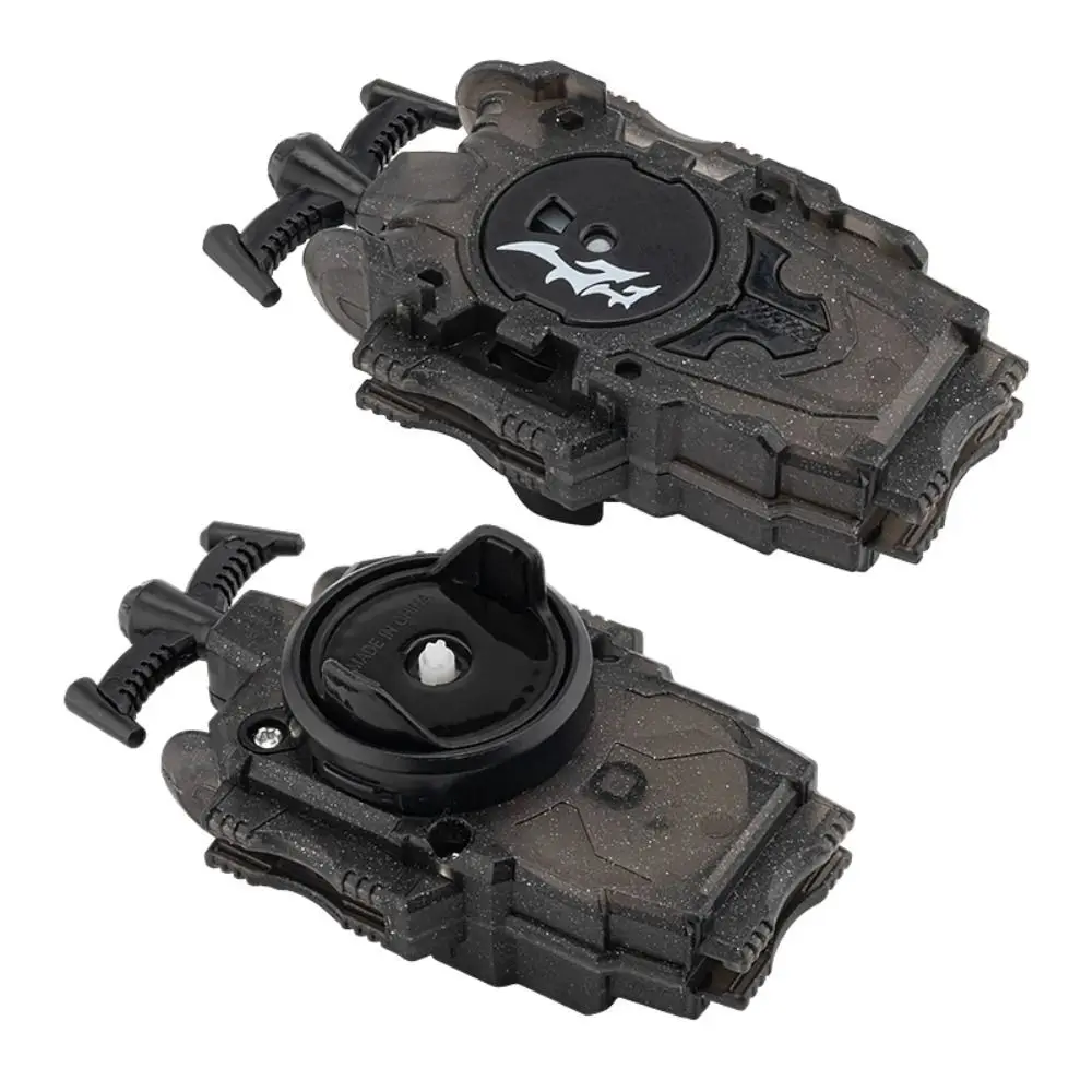 다양한 색상의 자이로 발사 양방향 회전 팽이 송신기 핸들 애니메이션 회전