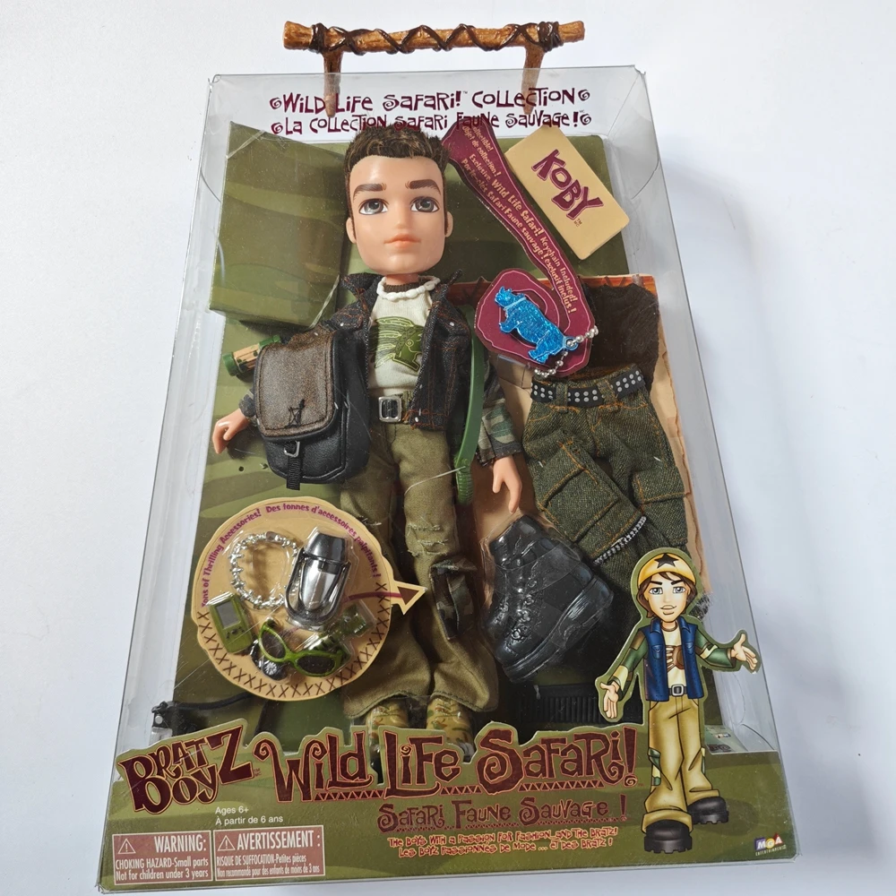 bratz boy dylaw wild life safari Eitan  many accessory collection dolls bratzillaz doll 3