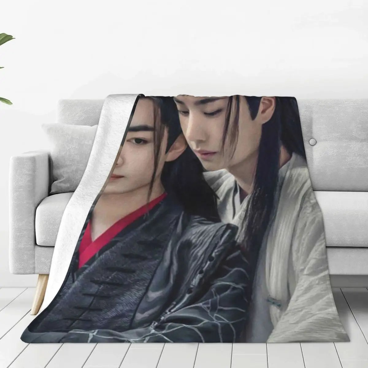 

Popular TV The Untamed Blankets Fleece Winter Xiao Zhan Wang Yi Bo Multifunction Ultra-Soft Throw Blankets for Bedding Car Quilt