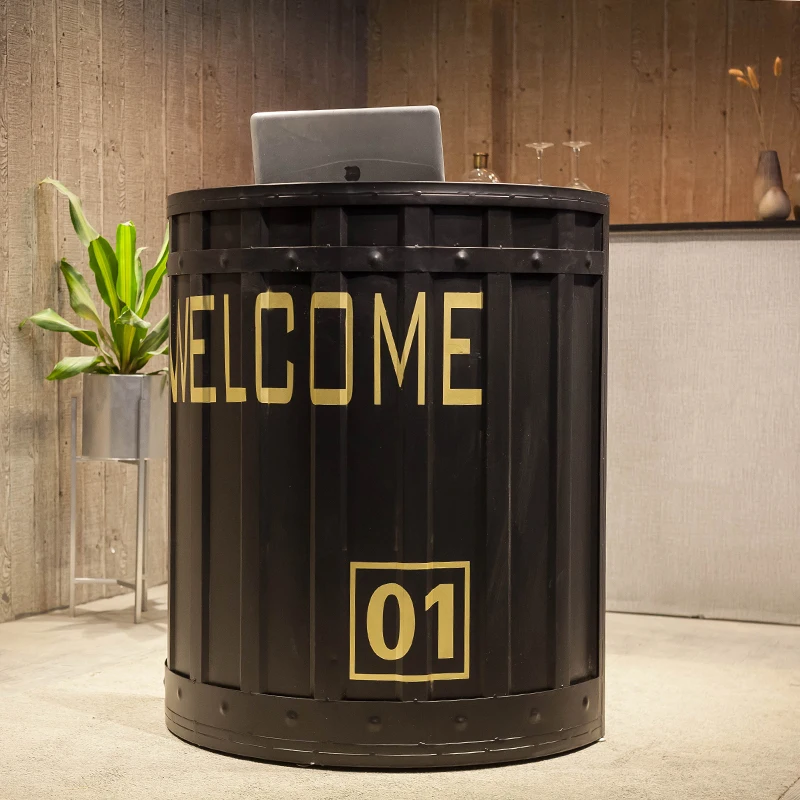 Cash Cashier Reception Desk Front Shop Cafe Shop Cashier Counter Reception Restaurant Mueble Para Negocio Office Furniture