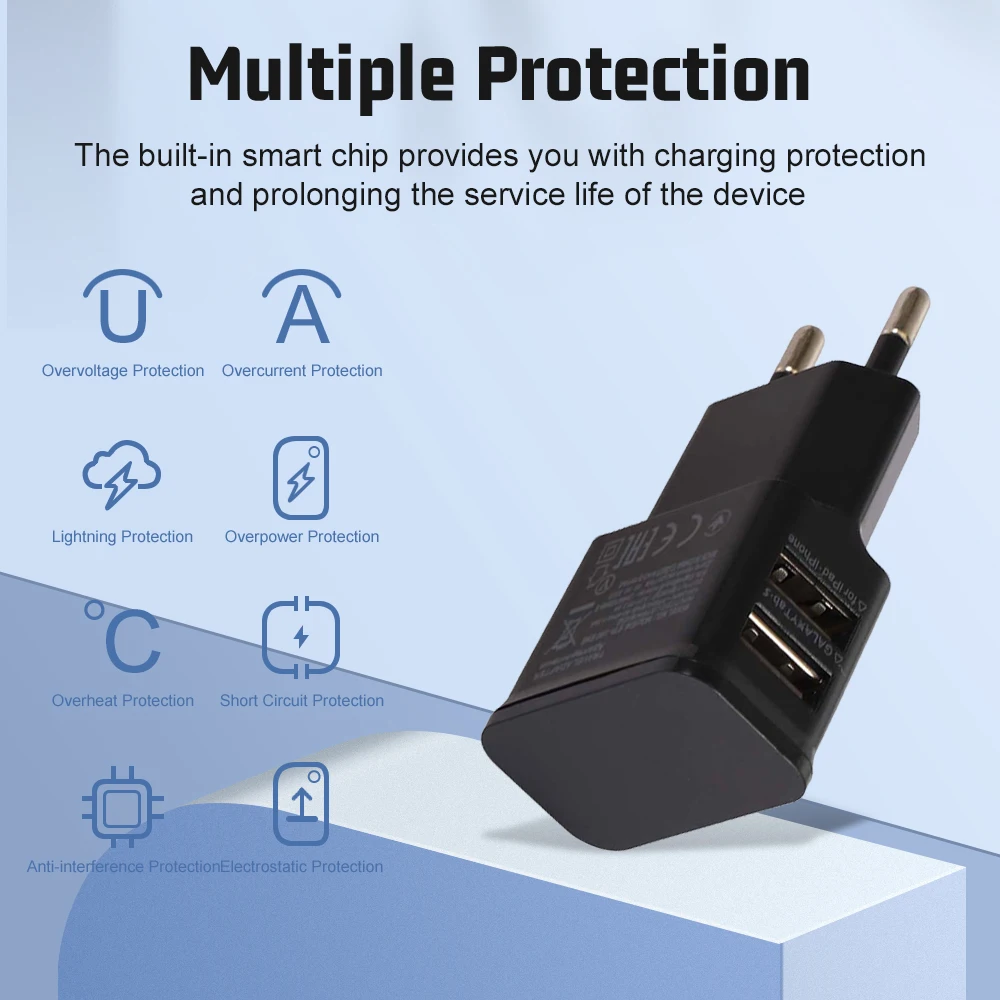 AC Adapter Universal 5V Volt Power Supply USB Charger 5V 2A Converter Power Adapter AC TO DC 220V TO 5V Converter Phone Charger