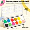 Marie's Watercolor Paint Set in 12/16/28/36 Colors with a Paint Brush for Painting,Writing for Adults, Artists, Students 5