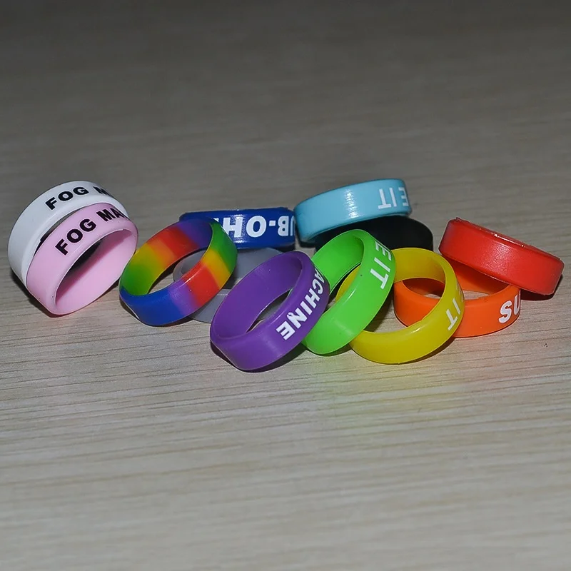 Fishing Rod Handle Protective Case Lure Silica Gel Rod Clip O-shaped Ring Protector Anti-Slip Ring Tackle