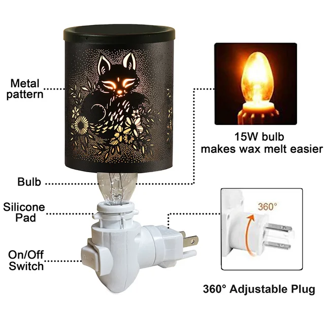 Create a relaxing and inviting atmosphere with our Durable Wax Warmer Candle Heater, available at a discounted price.