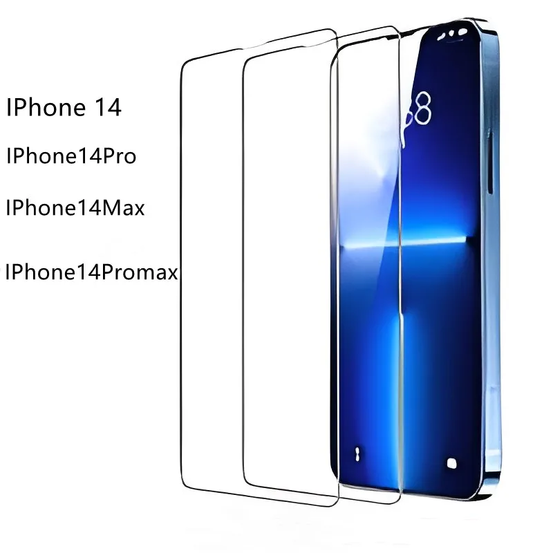 

For Iphone14promax Glass Film High Aluminum Big Arc 14Pro Mobile Phone Protective Film For IPhone14 Tempered Film