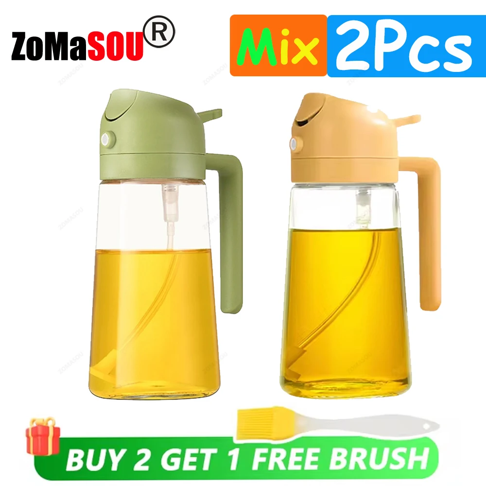 Premium 2-in-1 Oil Dispenser & Sprayer