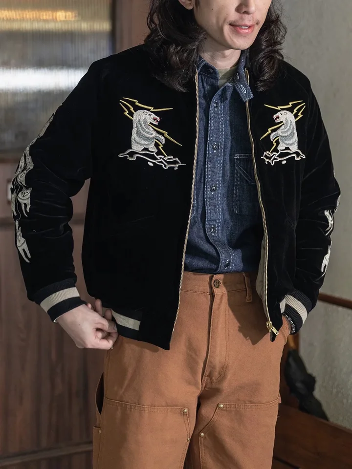 ノンストック アラスカ スーベニア ジャケット 1950 年代スタイル