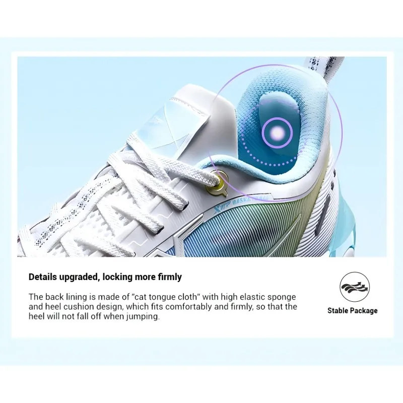 Xtep Qingxi Basketball Shoes For Men 2025 Spring Combat Wear