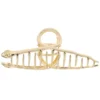 Snake Hair Claw Barrettes Pin Decorative Clips Metal Accessories for Women Thick 6