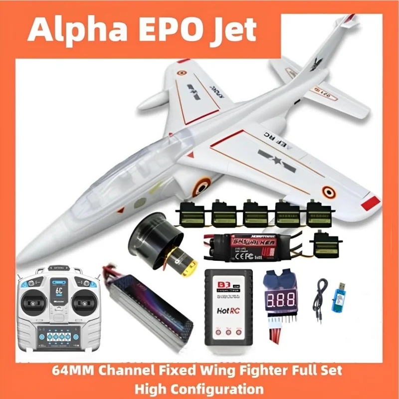 Jamara JAMARA160643 728 mm Alpha Jet EPO baldacchino