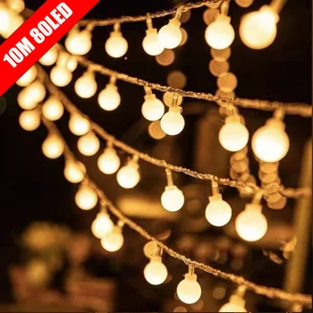 10M Globe Fairy String Lights 1