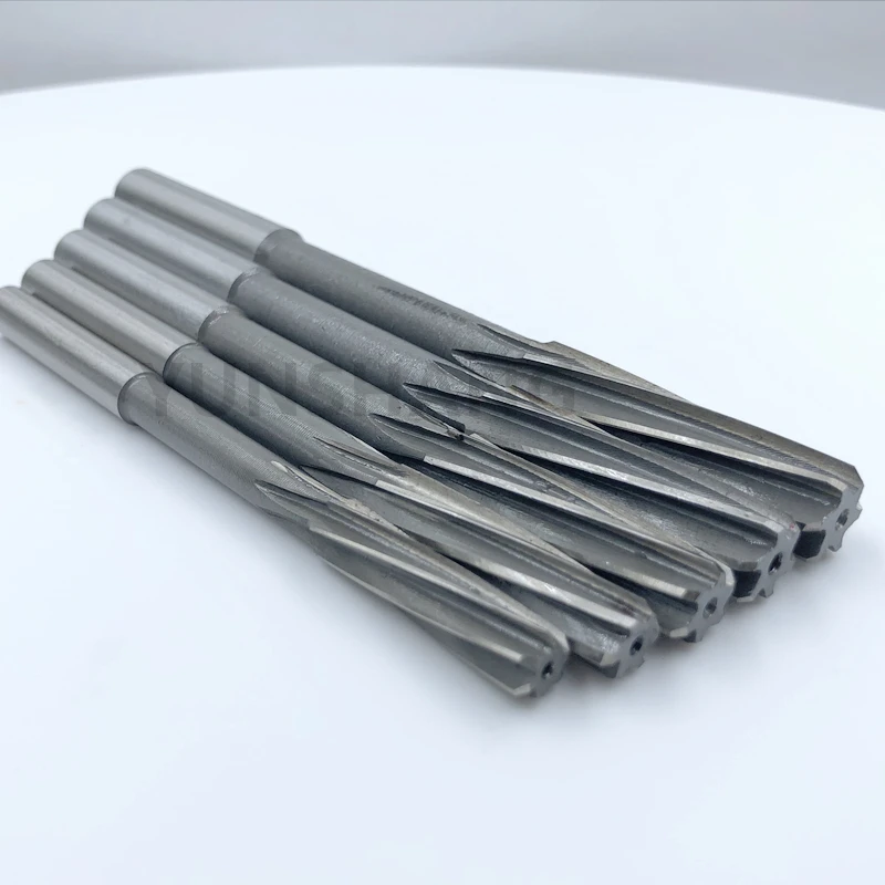H7 Spiral Machine Reamer HSS D3mm-D20mm Precise Cutting for Metal Steel Aluminum Hole Expansion Drill CNC Tool 4
