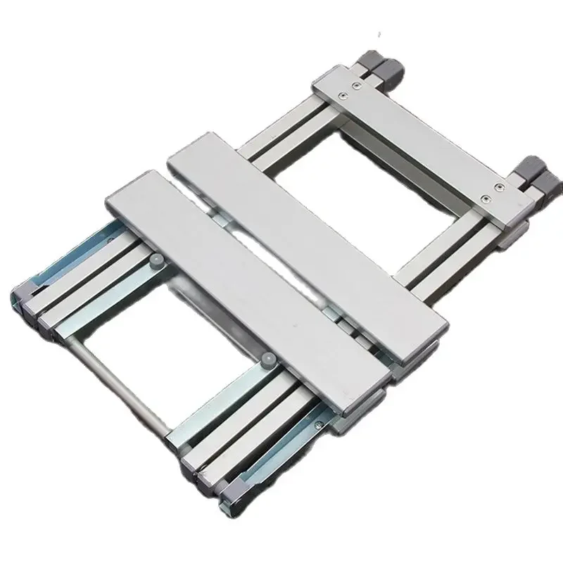 Home Folding Stool 40cm Height Collapsible Portable Aluminum Alloy