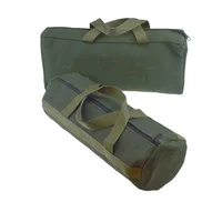 1pcs! Durable Thicker Canvas Tool Pouch for Electrical Tool Storage Organizer Portable Instrument Case Tote Bag 1