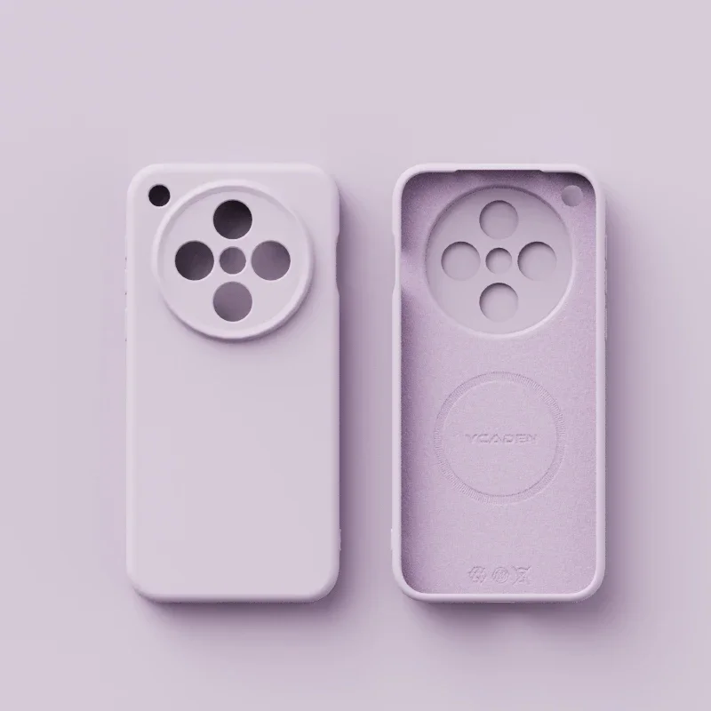 Magsafe Liquid Silicone Case with Matte Finish and Camera Protection - Soft Bumper, Wireless Charging Compatibility