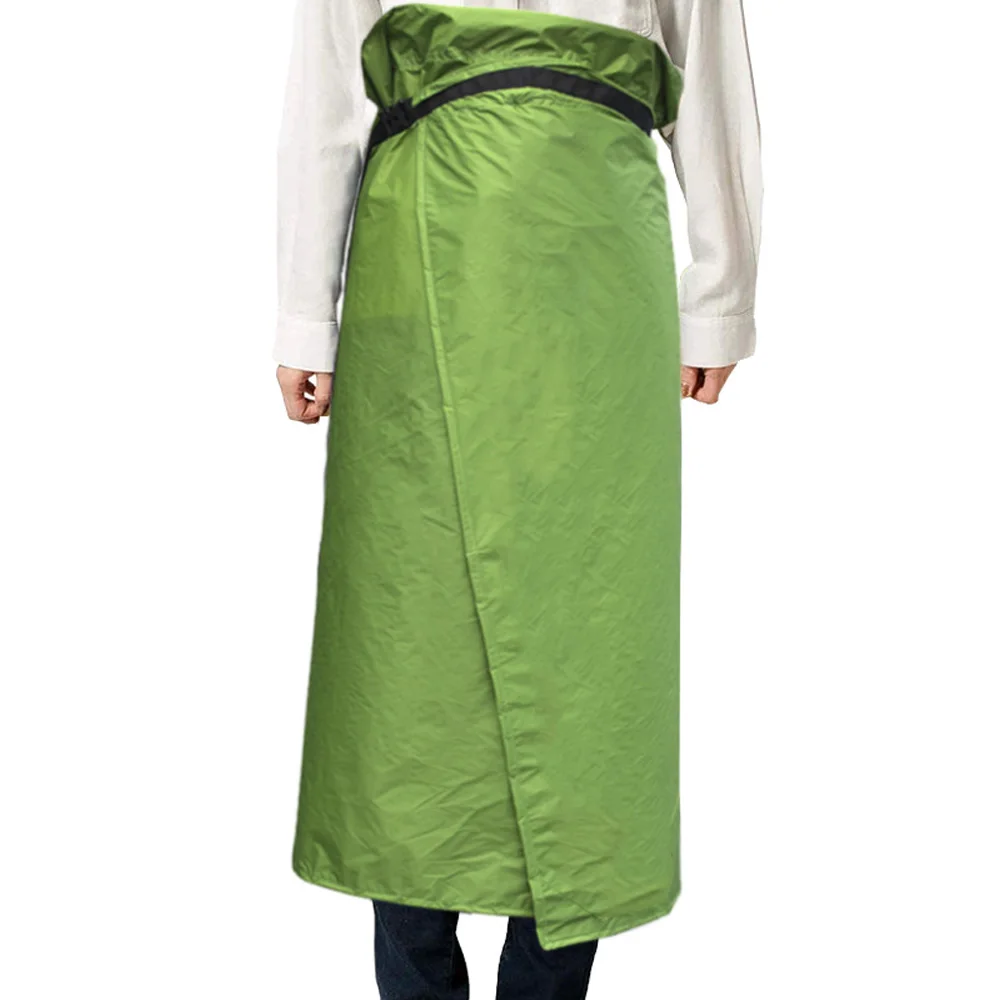 

Half Body Rain Skirt Waterproof Rainwear Breathable Rain Kilt Lightweight Rain Gear for Camping Hiking