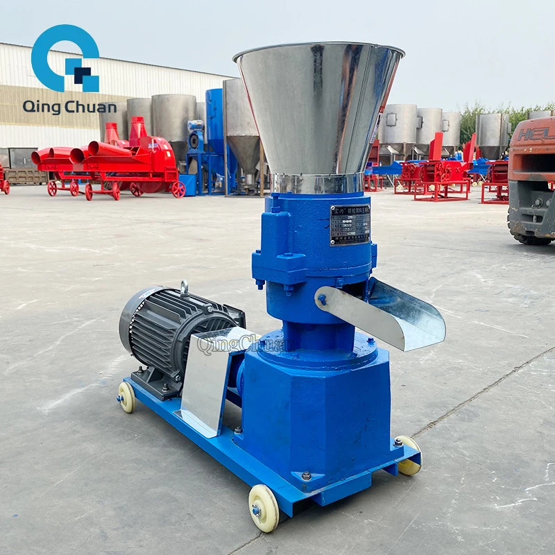 

Granulator Small 125 Feed Household Chicken Pig Pellet Machine Livestock Straw Corn Grass Soybean Meal Dry Wet Dual Wholesale