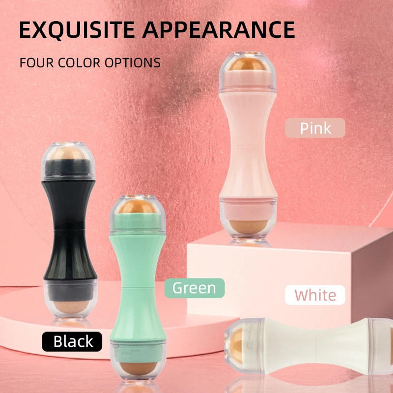 

Facial Oil Absorbent Roller T-Zone Oil Control Remove Natural Volcanic Stone Oil Suction Roller Reusable Face Skin Care Tool
