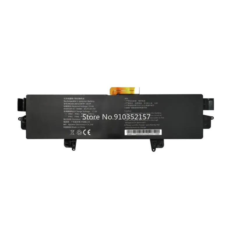 Bateria Mini Laptop Umpc Gpd Win Max2 Aec6347914s1p Win Max 15.4v 4360mah 67.114wh - Imagem 3