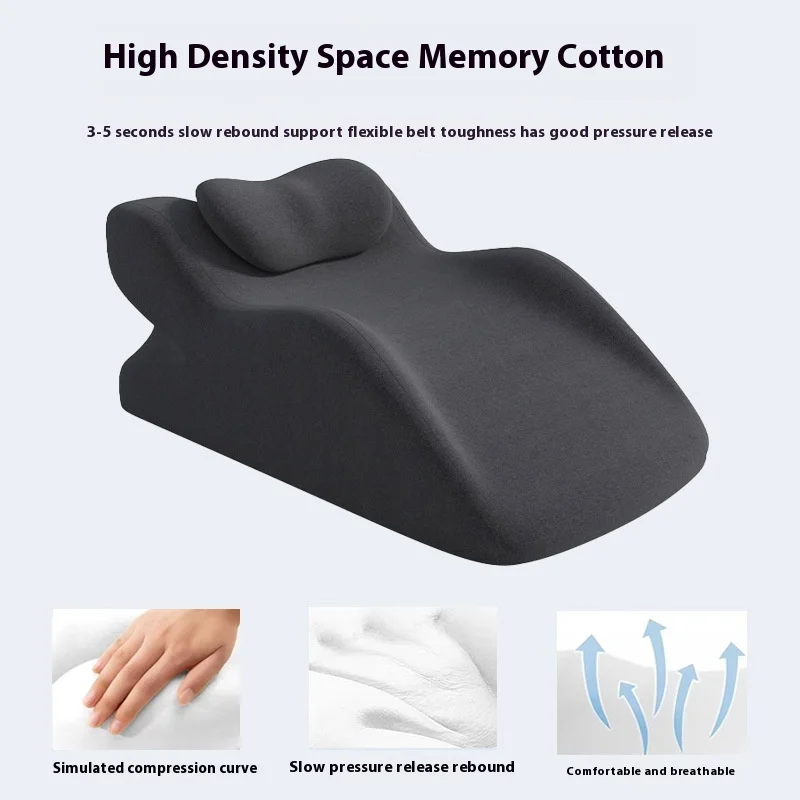 Soft Sleeping Pillow Neck Pain Relief Dismantled and Washed Pillow Ergonomically Designed Bed Memory Foam Pillow +small Pillow