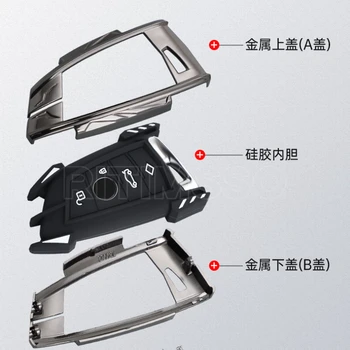 Metallo Auto Chiave A Distanza Della Copertura Della Cassa Borsette Fob Per BMW X1 X3 X5 X6 X7 G20 G30 G05 F15 F16 1 3 5 7 Serie F01 F02 G11 F48 F39 Keyless 5 Metallo Auto Chiave A Distanza Della Copertura Della Cassa Borsette Fob Per BMW X1 X3 X5 X6 X7 G20 G30 G05 F15 F16 1 3 5 7 Serie F01 F02 G11 F48 F39 Keyless - Metallo Auto Chiave A Distanza Della Copertura Della Cassa Borsette Fob Per BMW X1 X3