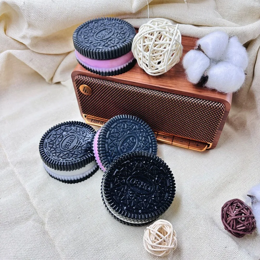6 Jouets Anti-stress Squishy – Pattes De Chat Et Oreo, Caoutchouc Souple TPR, Soulagement Anxiété Enfants/adultes