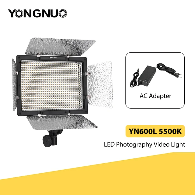 YONGNUO YN600L LEDビデオライト2個セットおまけ付き