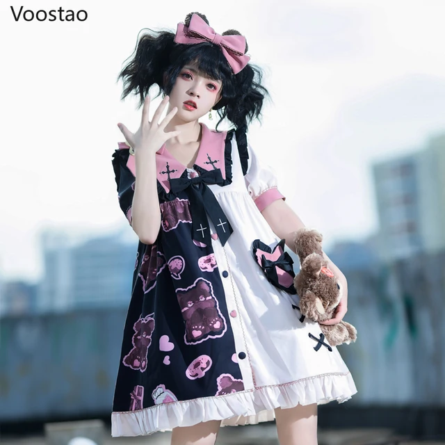 Roupa Lolita Kawaii Rilakkuma