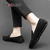 DEKABR 2025 New Couple Casual Shoes Slip-on Handmade Comfortable Breathable High Quality Pu Leather Loafers Fashion Size 35-48 4
