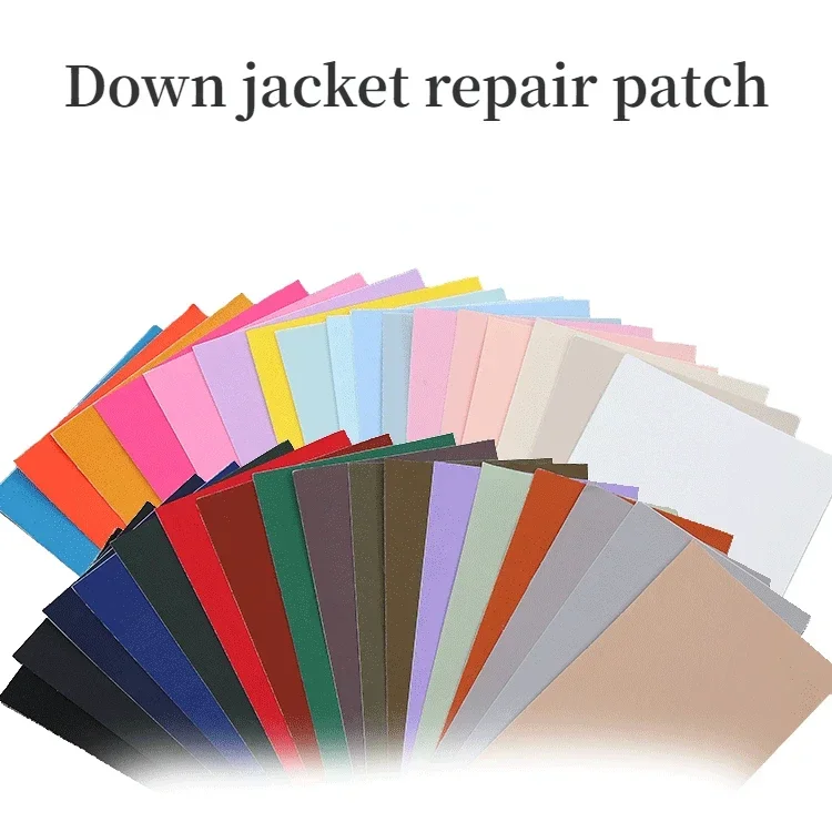 

20 x 10cm Self Adhesive Patches on Down Jackets Clothes Washable Repair Raincoat Umbrel Cloth Stickers for Tent Rainproof Patch