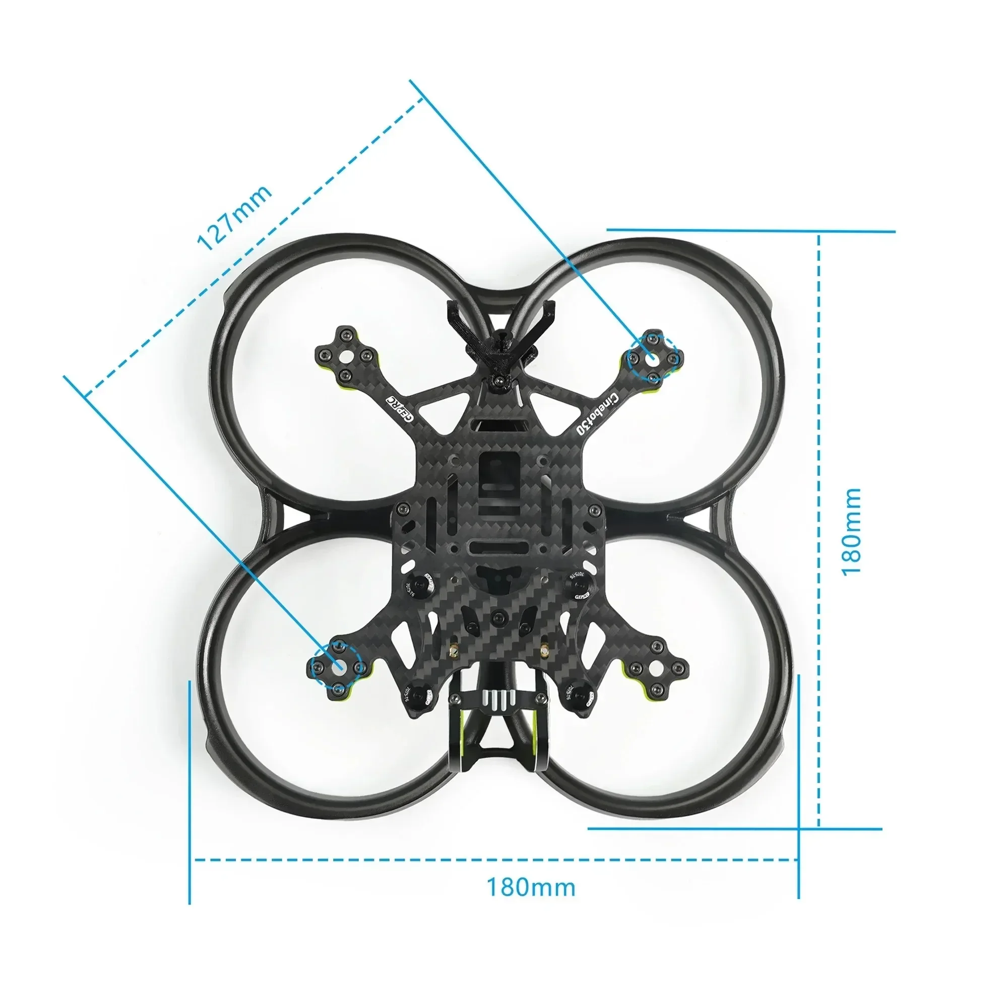GEP-CT30 O3 Frame Kit Cinewhoop 3 pouces pour DJI O3 Air Unit