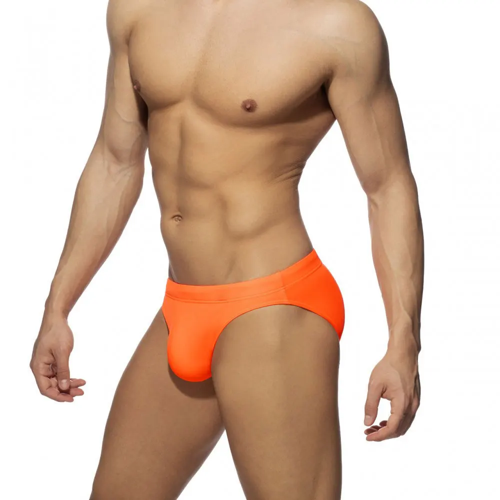 Men's Solid Color Swimming Trunks for Beach men swimsuit