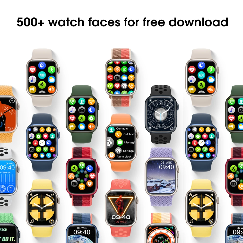  4 5 6 10 Pcs W58 Ʈ ġ  IWO ø 8 ECG NFC Siri  ȭ  IP68 45MM  Smartwatch