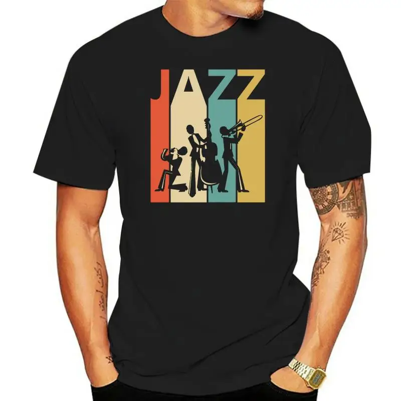 

Men t-shirt Vintage Jazz Music Lover Gift tshirt Women t shirt