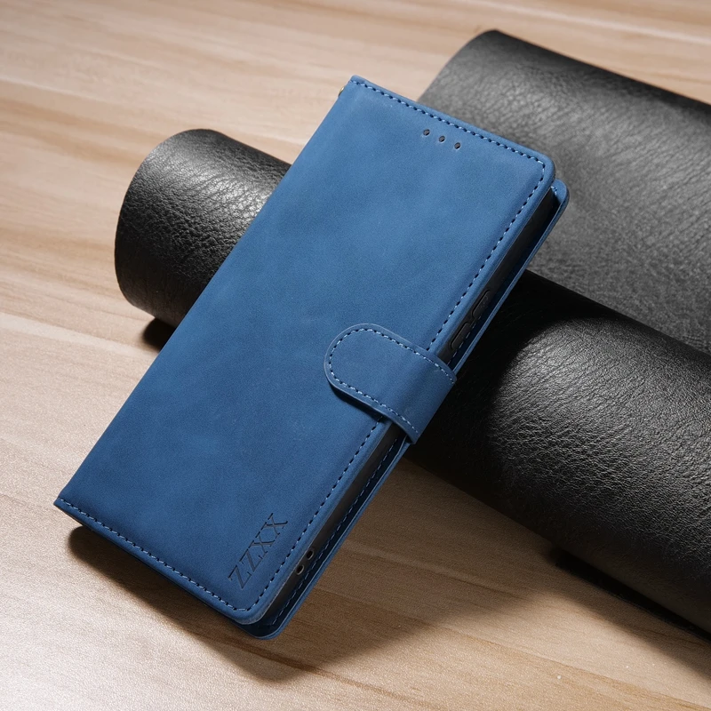 thumbnail image 1 of Wallet Card Stand Magnetic Flip Leather Case For Xiaomi Poco X5 Pro M5s C55 C51 C50 C40 X4 Pro M4 Pro X3 NFC F3 11T 12 Lite 12T, 1 of 5