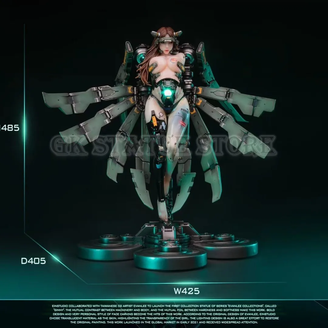 

EIN+EvanLee Mechanical girl TGIF Ginny GK Original Product statue Anime model Toy Gift for kid