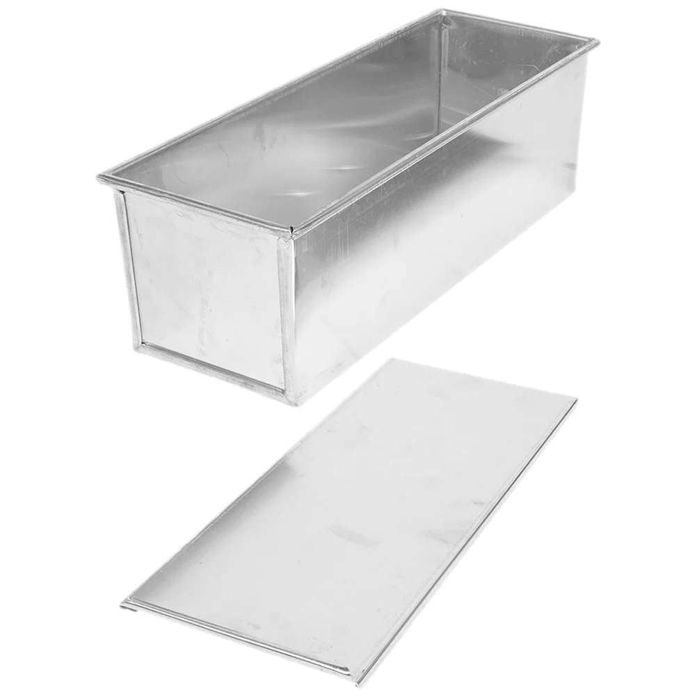 Baking Pan Bread Mold Stainless Steel Aluminum Alloy Reusable Toast Box Bread Loaf Household