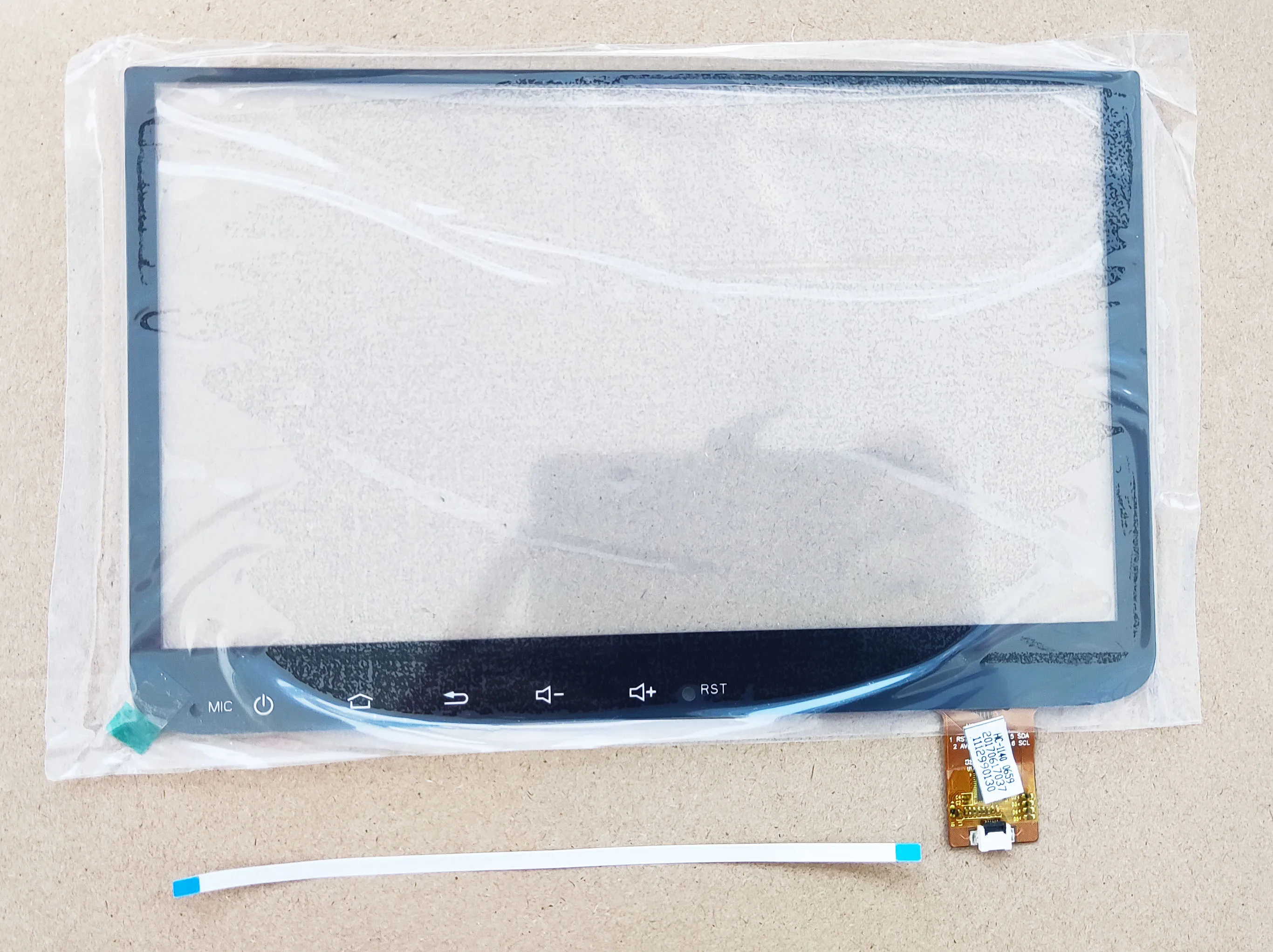 Touch Screen Sensor Digitalizador para Renault Captur Hc1140 Hc-16gt911 Zcc4163-9 - Imagem 4
