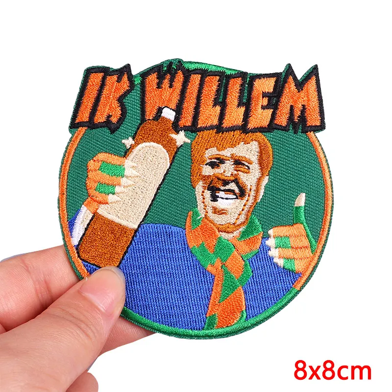 Netherland Carnival Emblem Embroidered Patch for Clothing - DIY Iron-On/Sew-On Applique