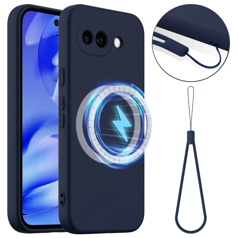 Premium Original Skin Feel Liquid Silicone Case with MagSafe Compatibility