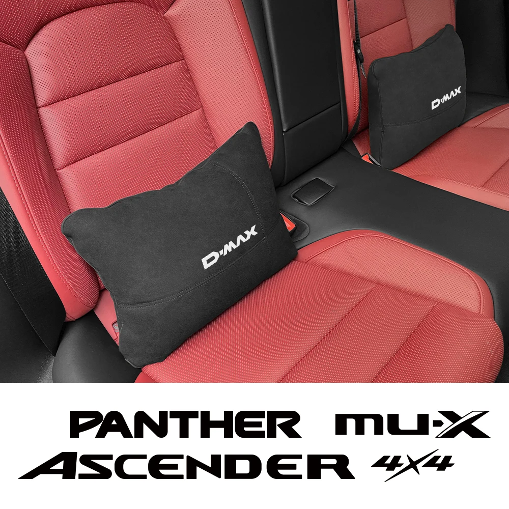 이스즈 DMAX 팬터 ASCENDER 4x4 MUX용 자동차 시트 등받이 베개, 허리 지지대 쿠션, 자동차 인테리어 액세서리