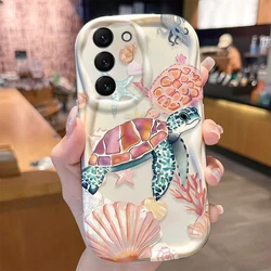 Sea Turtle Conch Protective Phone Case Cover - Galaxy S23 FE (1)