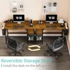 Computer Desk with Drawers - 40 Inch Work Small Desk for Bedroom Home Office, Simple Study Writing Table PC Desks with Drawer 4